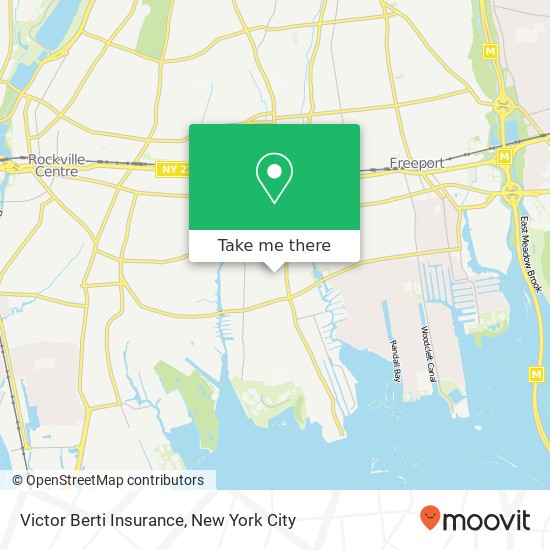 Victor Berti Insurance map