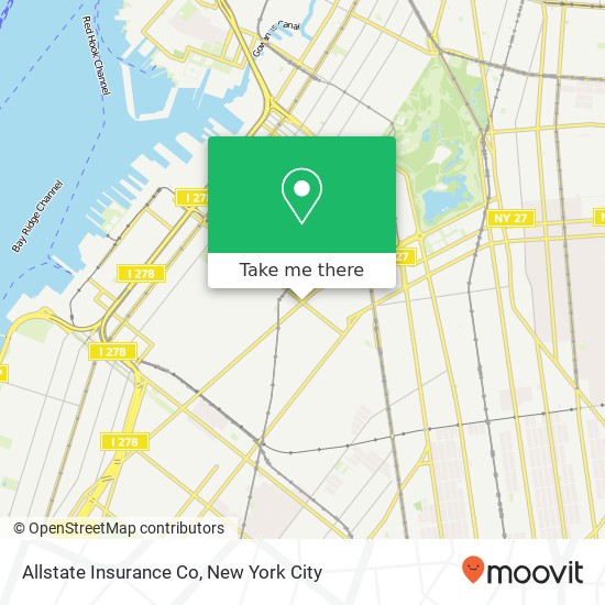 Mapa de Allstate Insurance Co