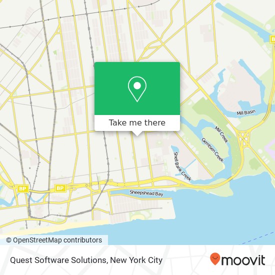 Quest Software Solutions map