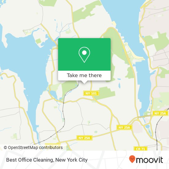 Best Office Cleaning map