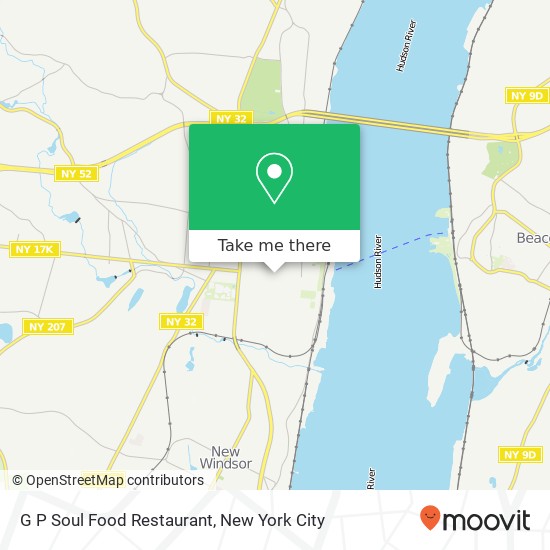 G P Soul Food Restaurant map