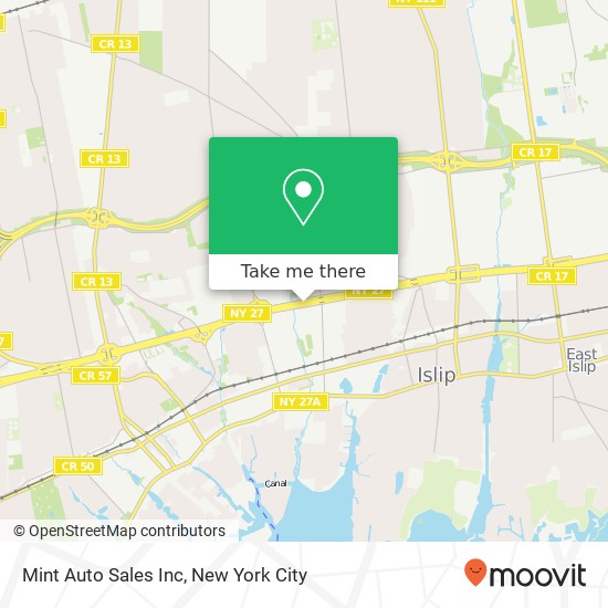 Mint Auto Sales Inc map