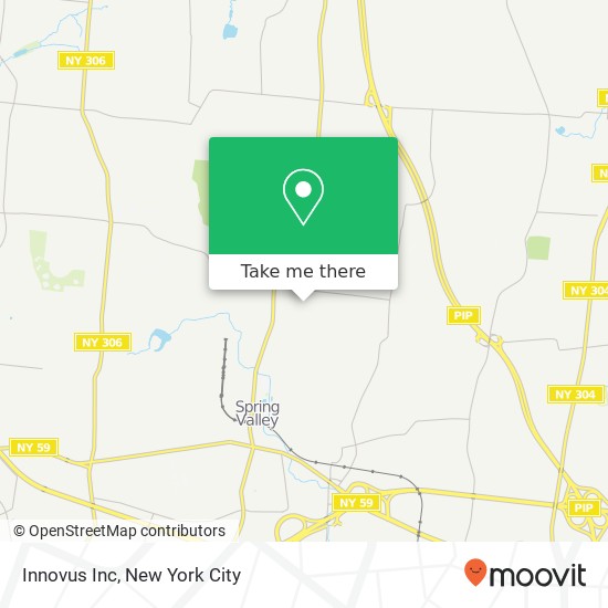 Innovus Inc map
