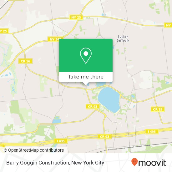 Barry Goggin Construction map