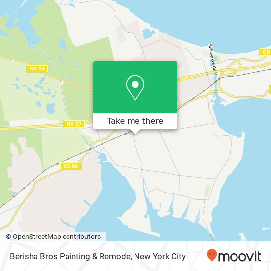 Berisha Bros Painting & Remode map