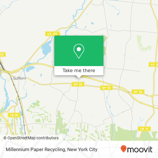 Millennium Paper Recycling map