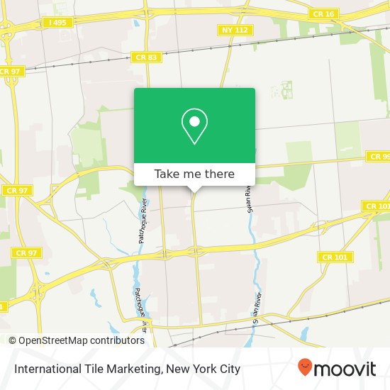 Mapa de International Tile Marketing