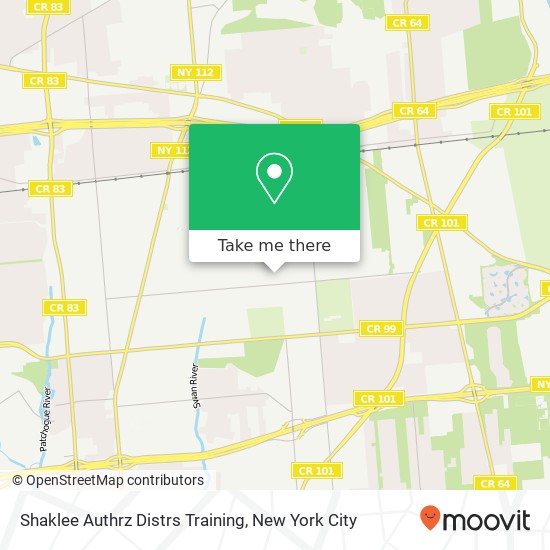 Mapa de Shaklee Authrz Distrs Training