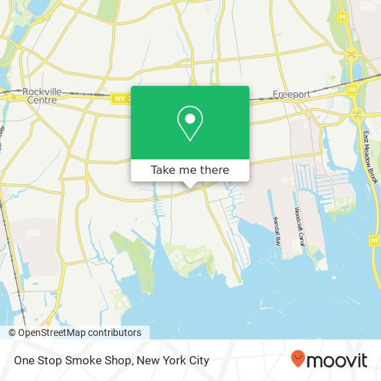 One Stop Smoke Shop map