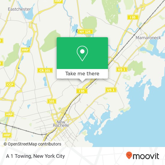A 1 Towing map