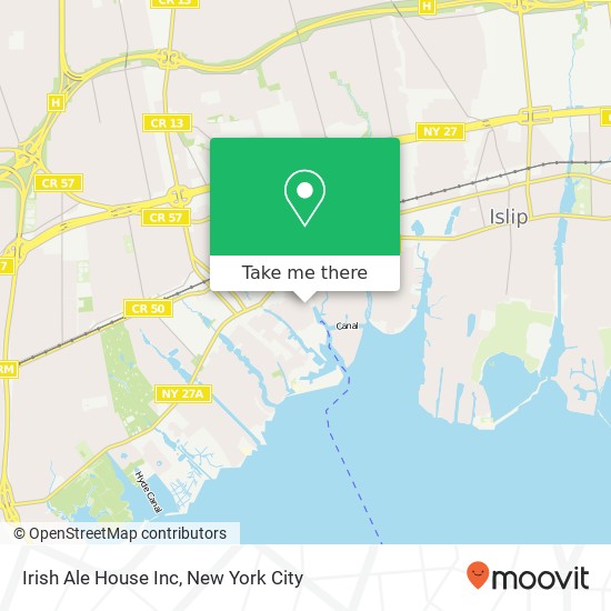 Irish Ale House Inc map