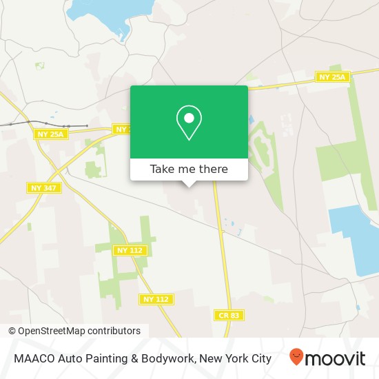 MAACO Auto Painting & Bodywork map