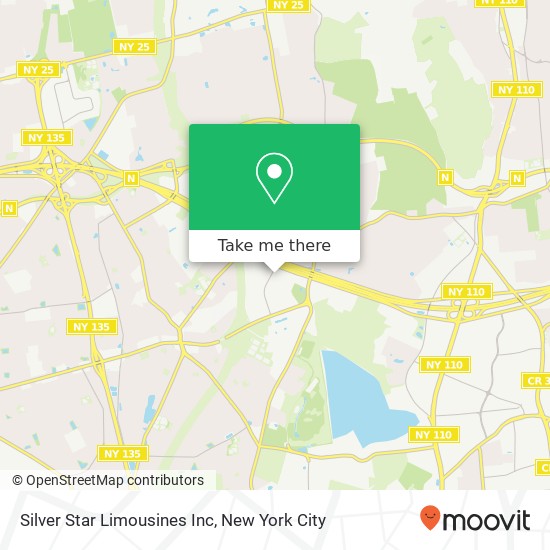 Mapa de Silver Star Limousines Inc