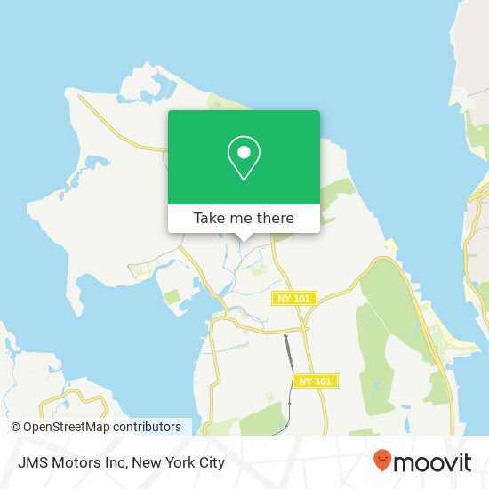 JMS Motors Inc map