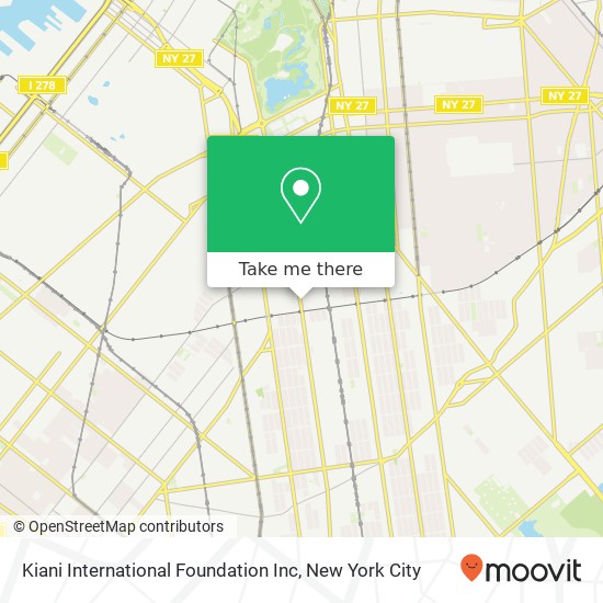 Kiani International Foundation Inc map