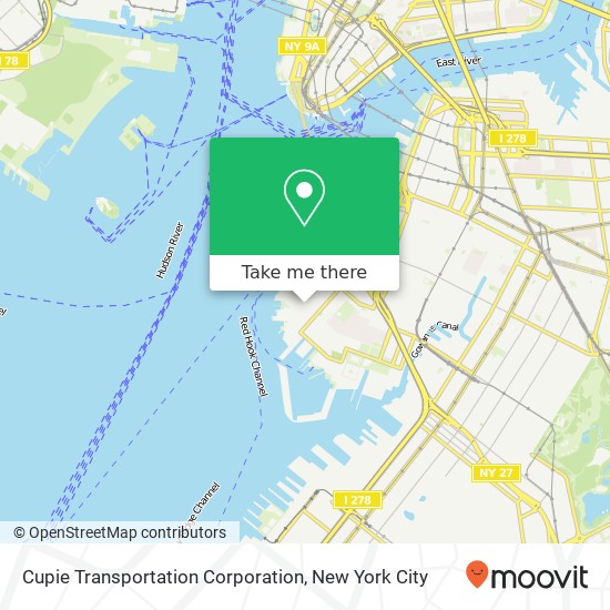 Mapa de Cupie Transportation Corporation