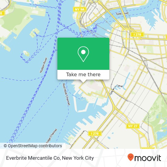 Everbrite Mercantile Co map