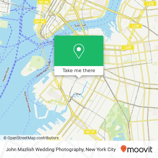 John Mazlish Wedding Photography map