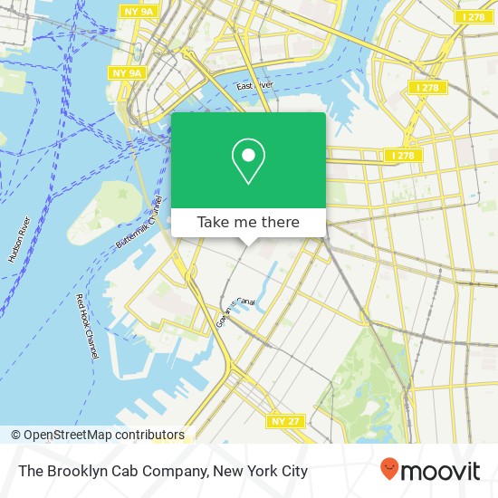 Mapa de The Brooklyn Cab Company