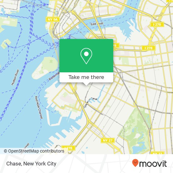 Chase map