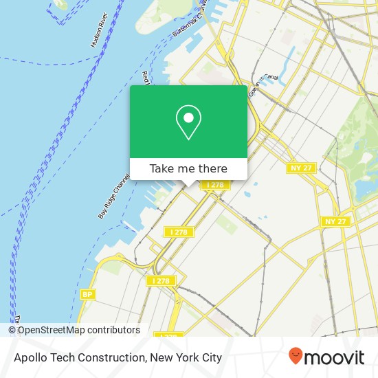 Apollo Tech Construction map