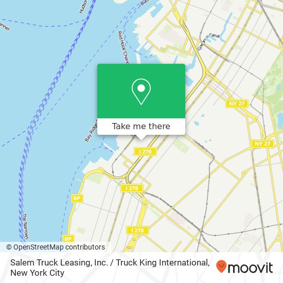 Salem Truck Leasing, Inc. / Truck King International map