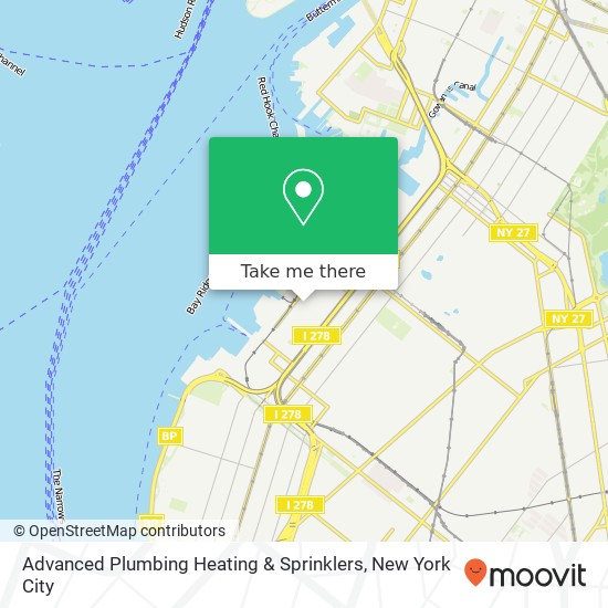 Advanced Plumbing Heating & Sprinklers map