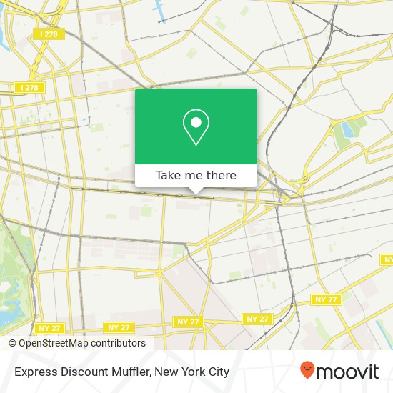 Express Discount Muffler map
