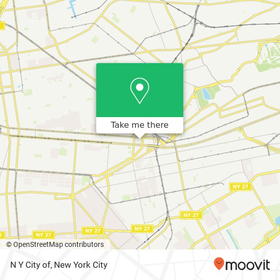 Mapa de N Y City of