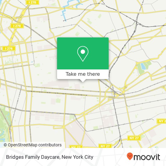 Bridges Family Daycare map