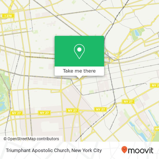 Mapa de Triumphant Apostolic Church