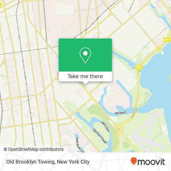 Mapa de Old Brooklyn Towing