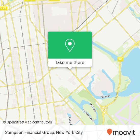 Sampson Financial Group map