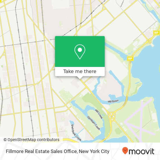 Fillmore Real Estate Sales Office map