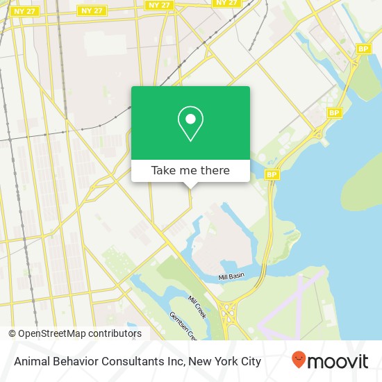 Animal Behavior Consultants Inc map