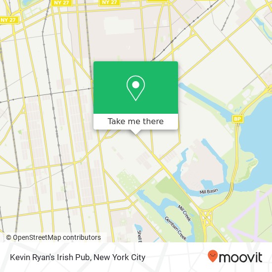 Kevin Ryan's Irish Pub map