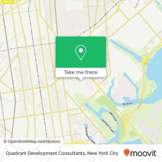 Quadrant Development Consultants map