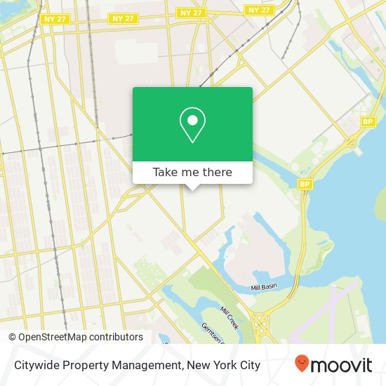 Citywide Property Management map