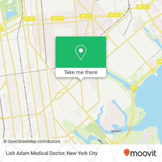 Mapa de Lish Adam Medical Doctor