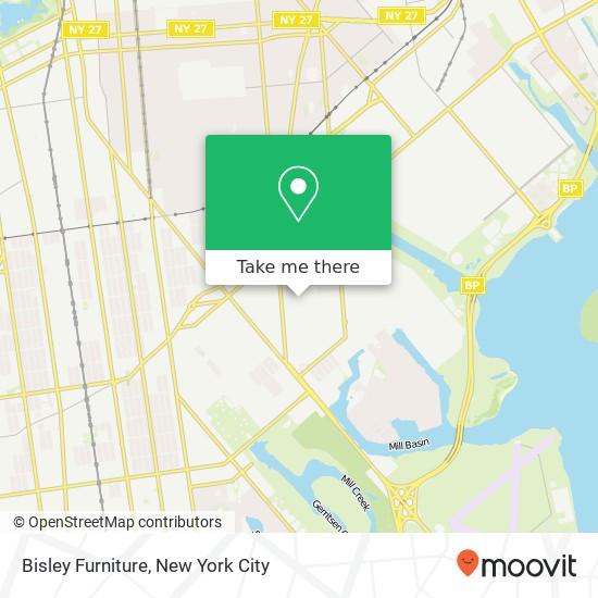 Bisley Furniture map