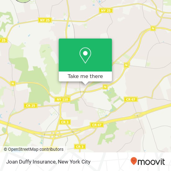 Mapa de Joan Duffy Insurance