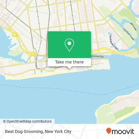 Best Dog Grooming map