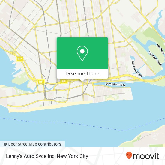 Lenny's Auto Svce Inc map