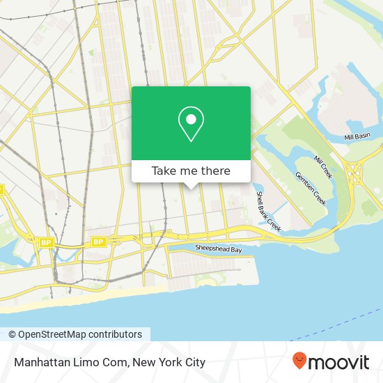 Manhattan Limo Com map