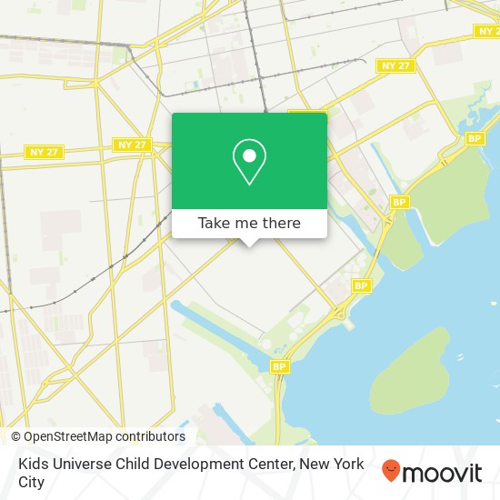 Kids Universe Child Development Center map