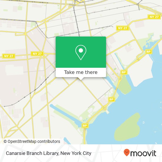 Mapa de Canarsie Branch Library