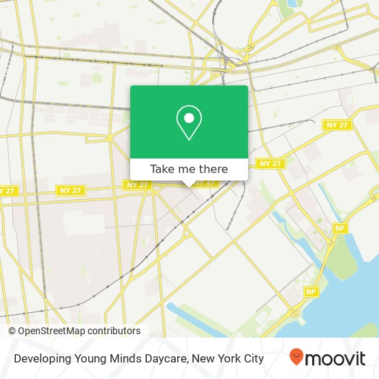 Developing Young Minds Daycare map