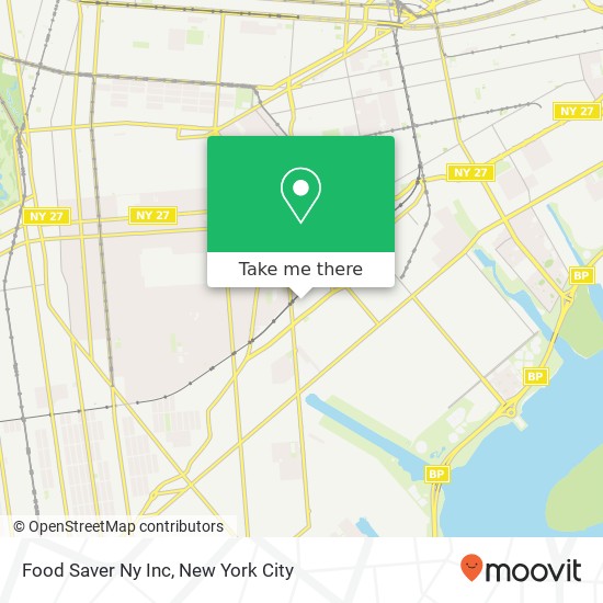 Mapa de Food Saver Ny Inc