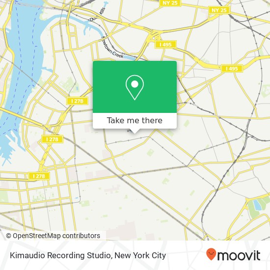 Kimaudio Recording Studio map