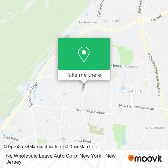 Ne Wholesale Lease Auto Corp map